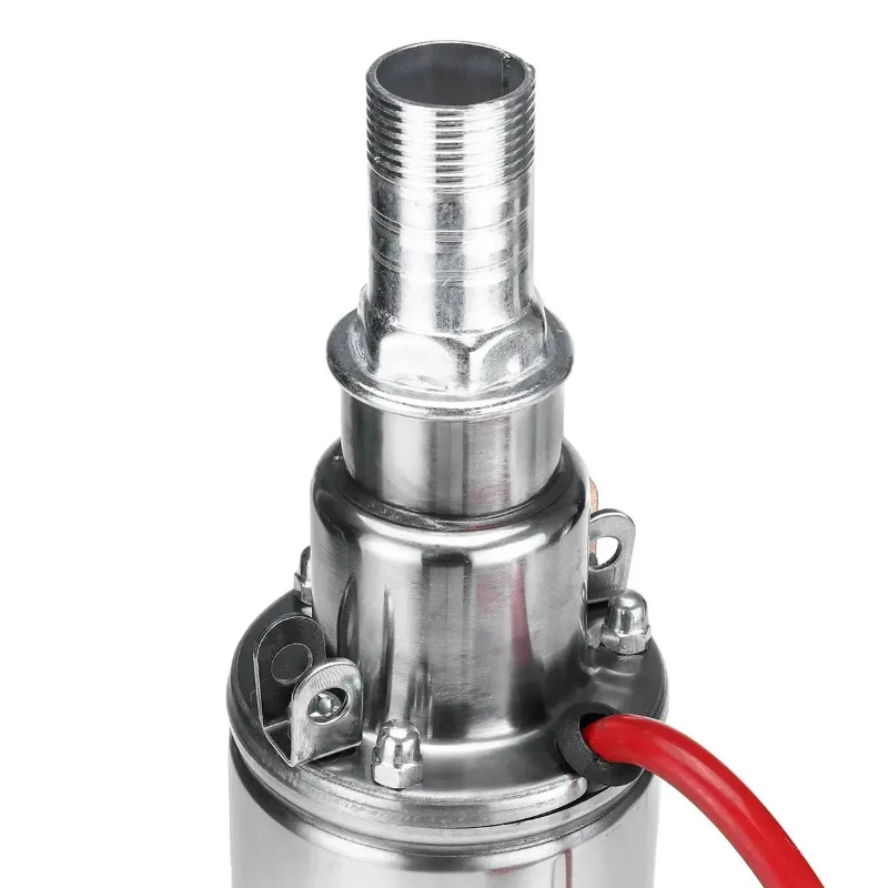 Solar Irrigation Pump 12V - 280W 12V/24V ソーラーウォーターポンプ耐久性のある高揚程60m深井戸ポンプDCスクリュー水中ポンプ農業灌漑庭園家庭用