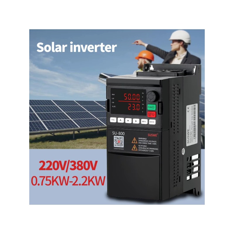 Solar Pump Inverter 2.2Kw - ソーラーVFDソーラーウォーターポンプインバーターVFD 750W 1.5KW 2.2KW 可変周波数コンバーターMPPT付きドライブ