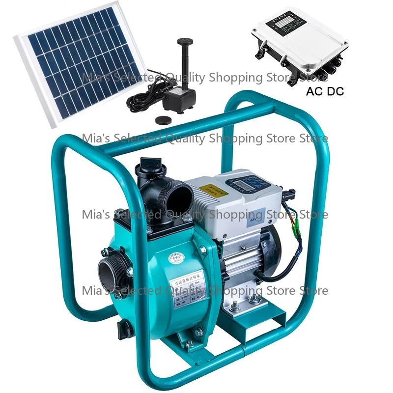 Solar Water Pump 1Hp Dc - 高圧高揚程ポンプ 2インチ 48V 72V DC 1HP