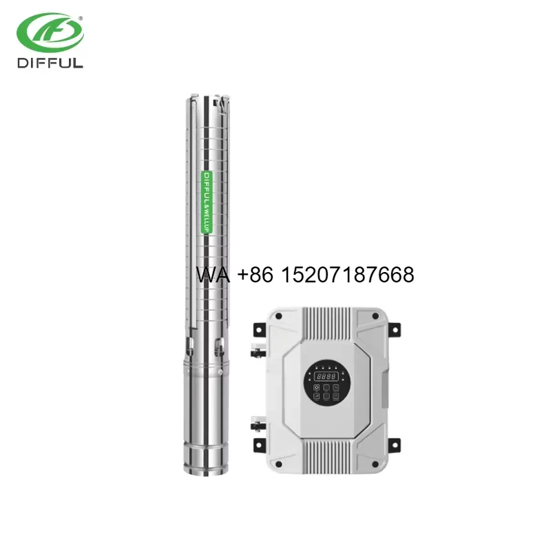 Solar Water Pump 1Hp Dc - Wmwmnu 1HP 太陽光発電式水中ポンプ。灌漑用の直流太陽光発電ポンプ。