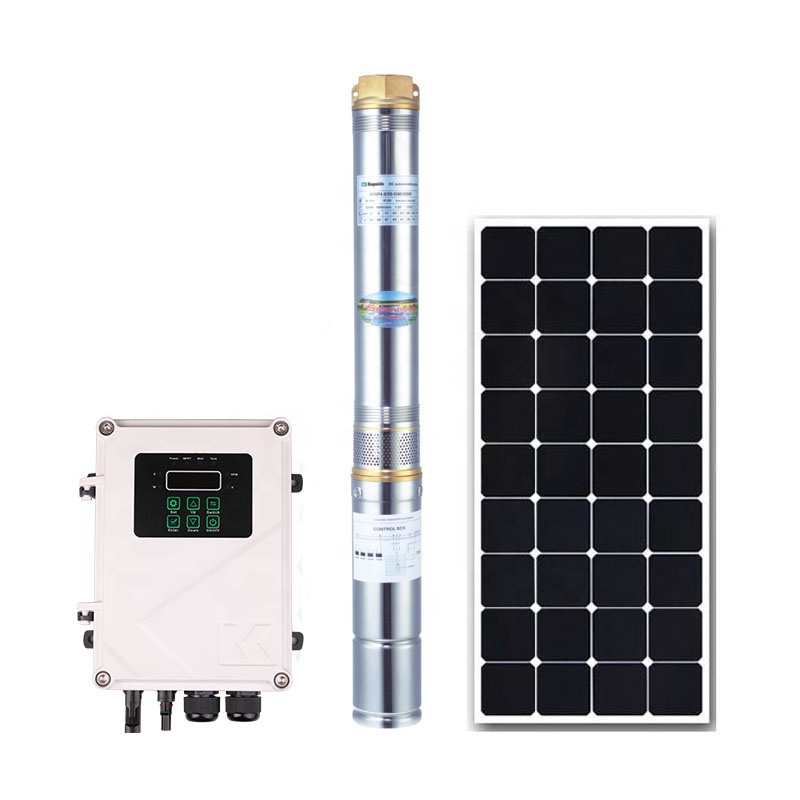 Solar Water Pump 1Hp Dc - 4インチ 750W ソーラー水中ポンプ 1馬力 DC 110V