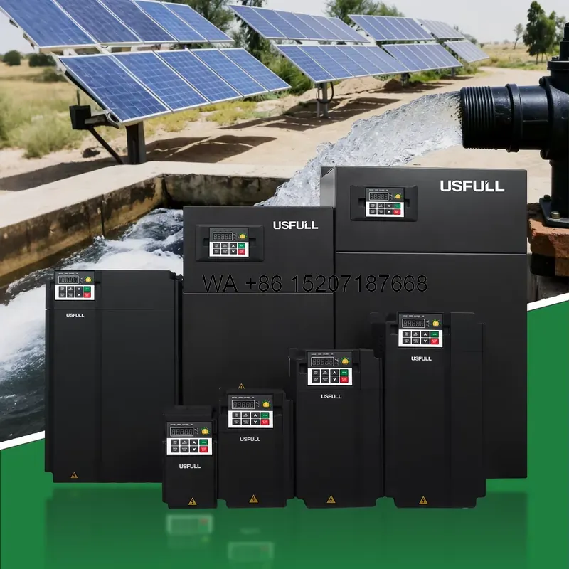 Solar Pump Inverter 2.2Kw - USFULL 2.2KW 3HP 太陽光発電式水中ポンプ用インバーター 230V AC、150-450V