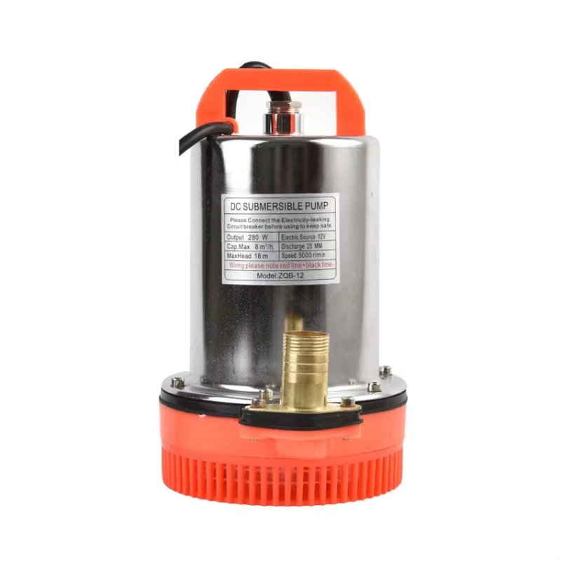 Solar Water Pump 48V Submersible - 工場価格DCソーラー12V 24V 48Vブラシ付きガーデン農業用清水ピストン水中ポンプ