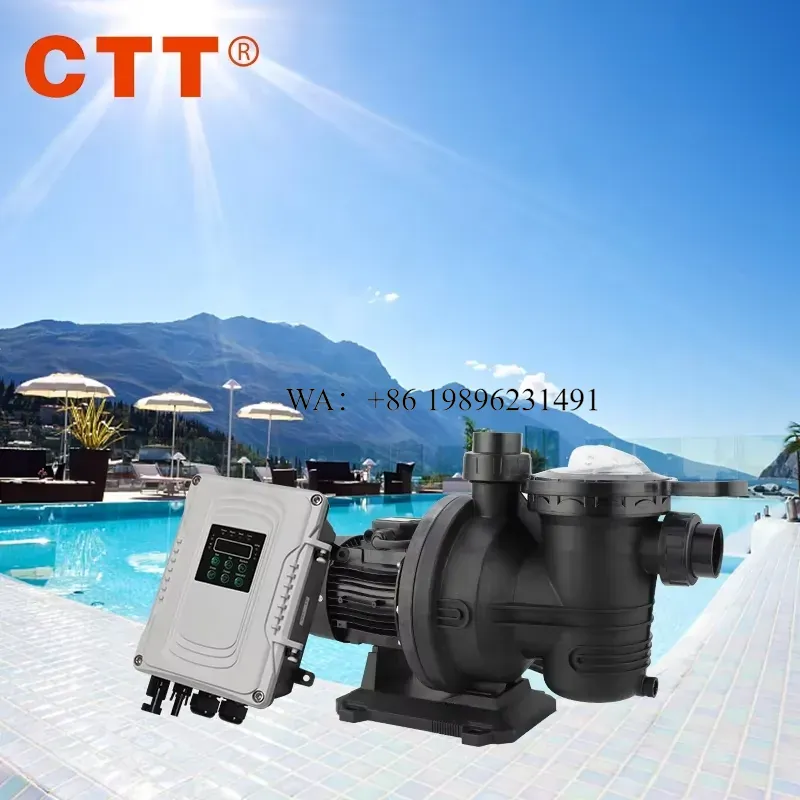 Solar Pool Pump 48V Dc - Wmwmnu製、スイミングプール用ポンプおよびフィルター、500W DC表面水ポンプ、太陽光発電式、48Vスイミングプール用ウォーターポンプ。
