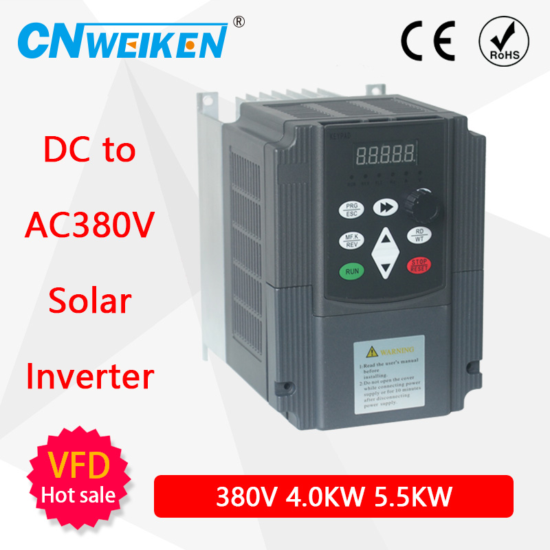 Solar Pump Inverter 5.5Kw Three Phase - 周波数インバーター380V,3相,2kW,三相モーター用