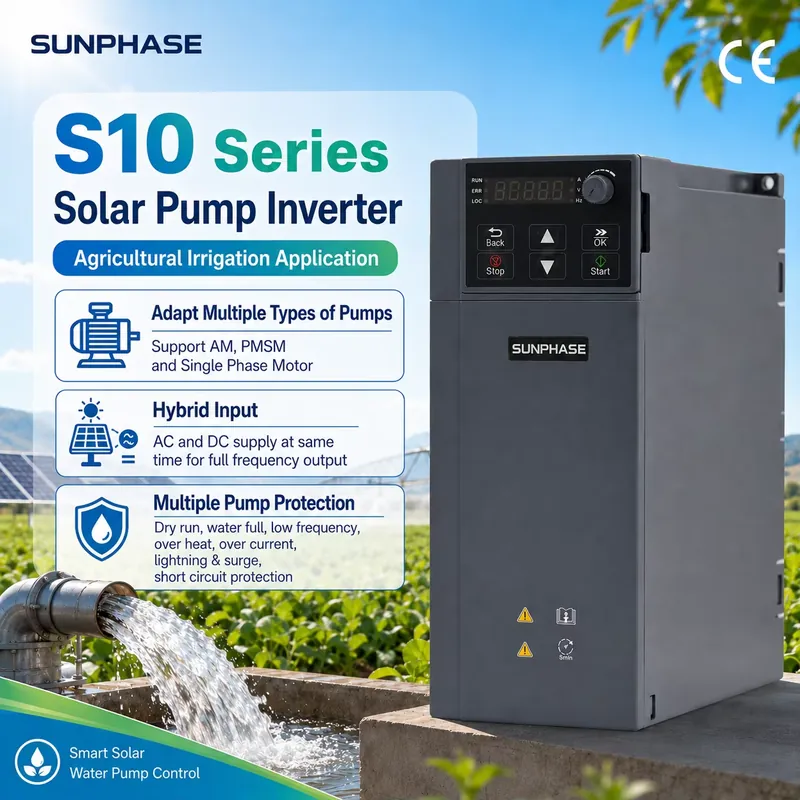 サンフェーズS10 1.5kW 2HPソーラーポンプインバー - Mppt Solar Pump Controller 1.5Kw のレビューと価格