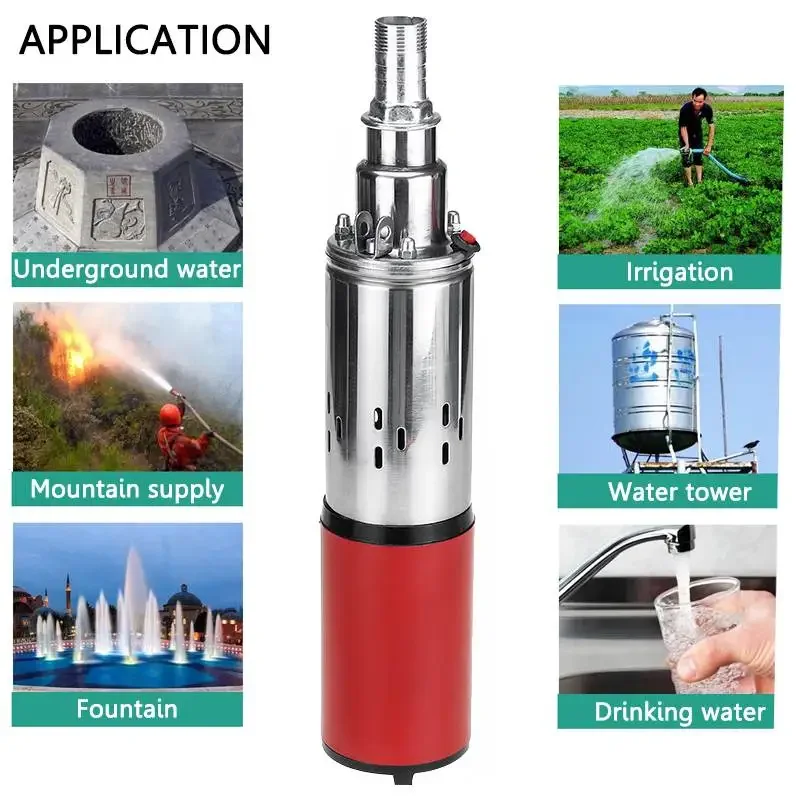 280W 12V/24V ソーラーウォーターポンプ耐久性のあ - Solar Irrigation Pump 12V のレビューと価格