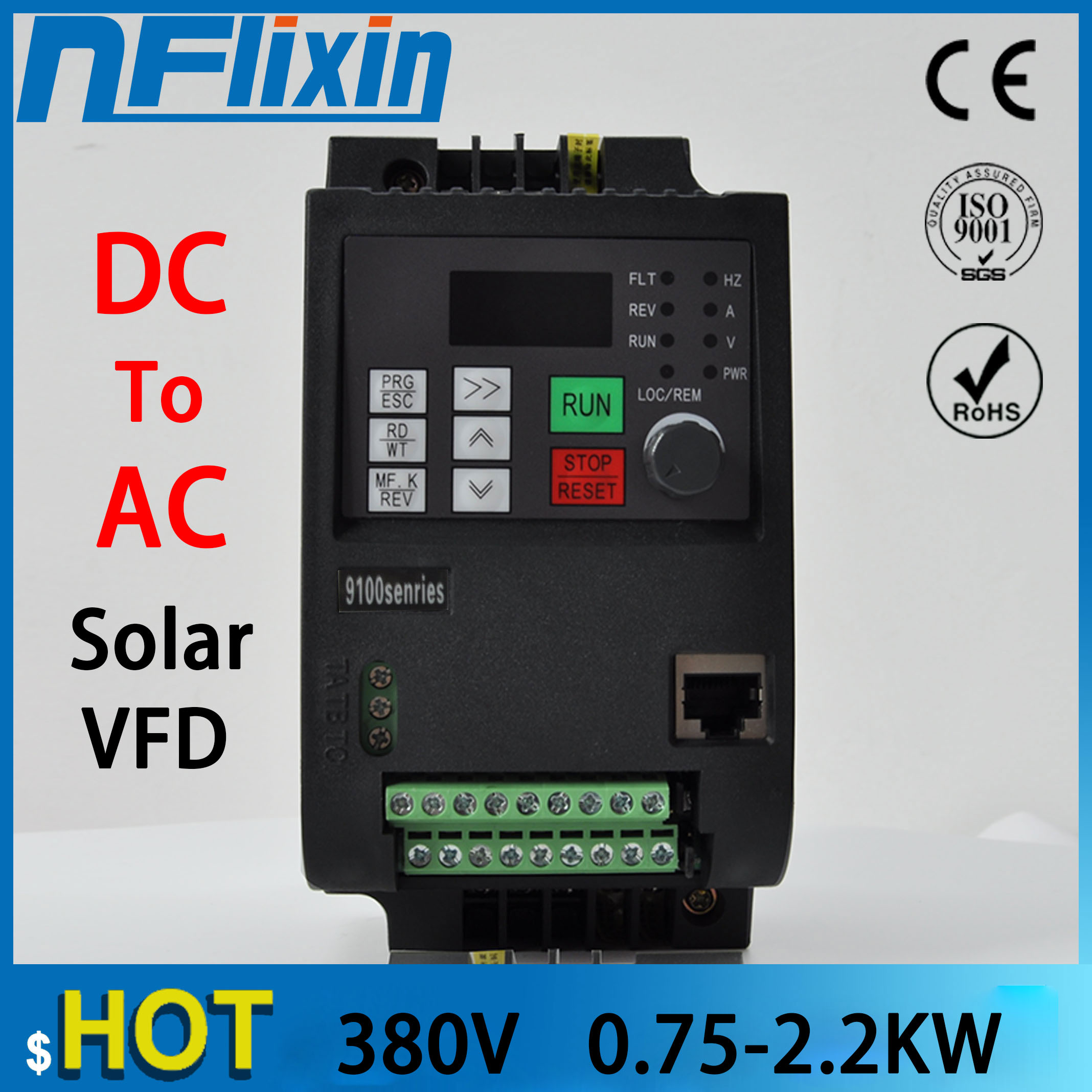 PVソーラーインバーターDC-AC三相コンバーター220V/ - Mppt Solar Pump Controller 1.5Kw のレビューと価格