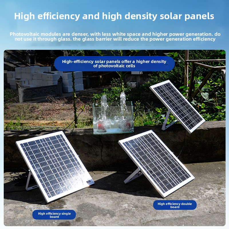 ブラシレスソーラーウォーターポンプキットリチウム電池高揚程水 - Solar Irrigation Pump 12V のレビューと価格