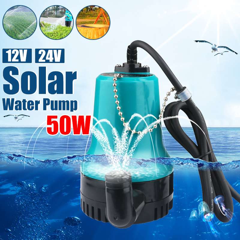 ソーラーウォーターポンプ,50w,4500l/h,5m,dc - Solar Irrigation Pump 12V のレビューと価格