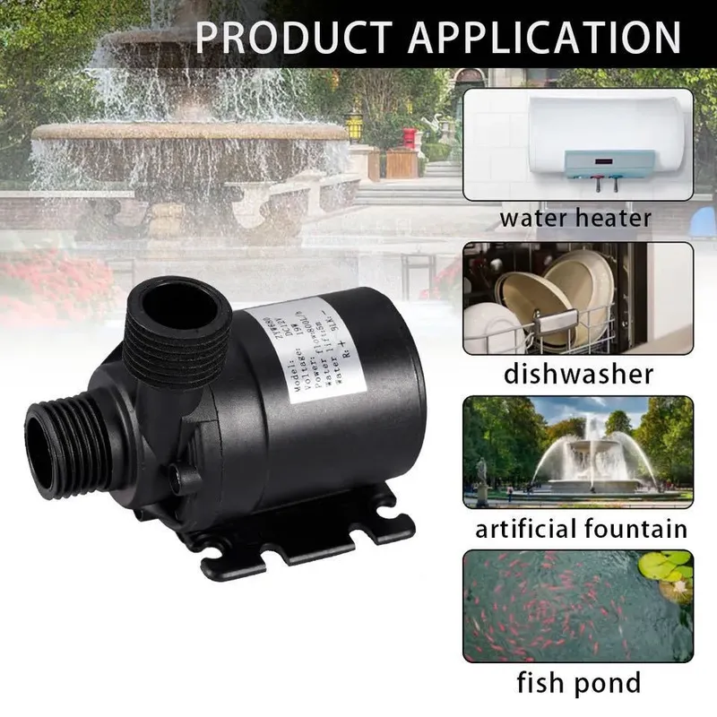50W 12V ソーラーパネル式水中ポンプ。低騒音で、庭、池 - Solar Irrigation Pump 12V のレビューと価格