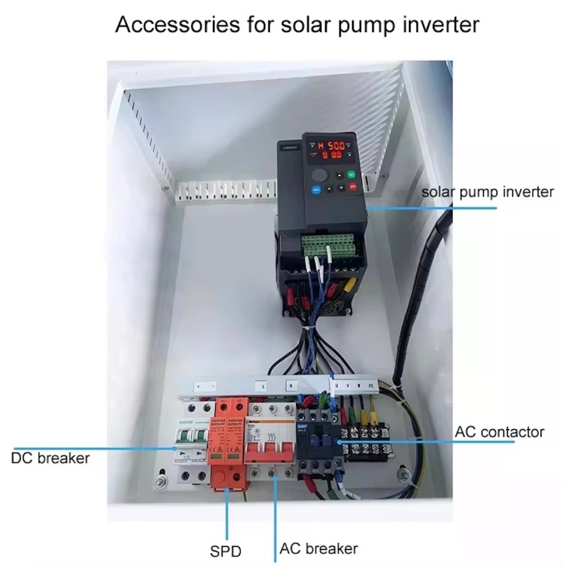 ベストセラー 2.2KW 3HP VFD ACドライブ 単相 - Solar Pump Inverter 2.2Kw のレビューと価格