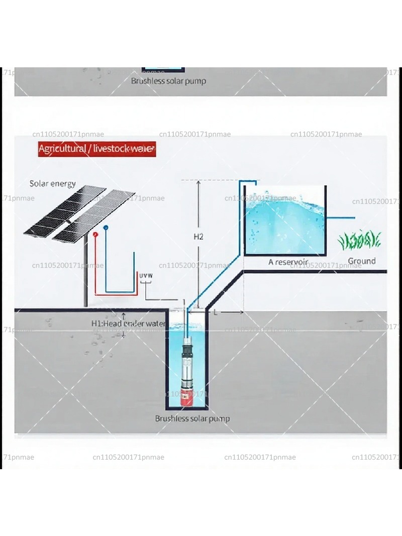 12V 24V 48V高揚程DCスクリューポンプ深井戸水中ソ - Solar Water Pump 48V Submersible のレビューと価格