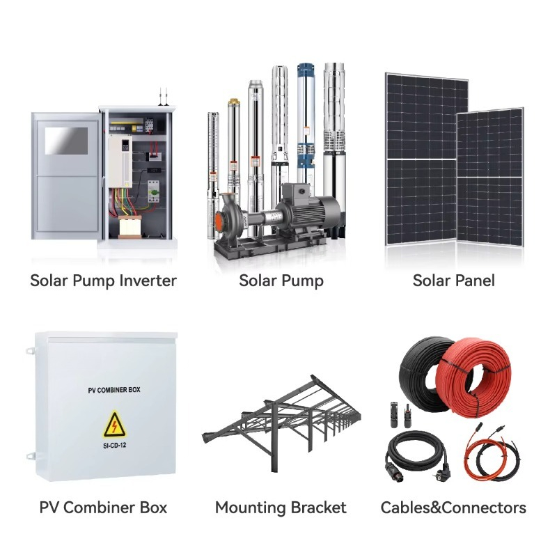 AC深井戸用フルパワー完全設置型ボーリングホールセットキット - Solar Powered Water Pump Kit Complete のレビューと価格