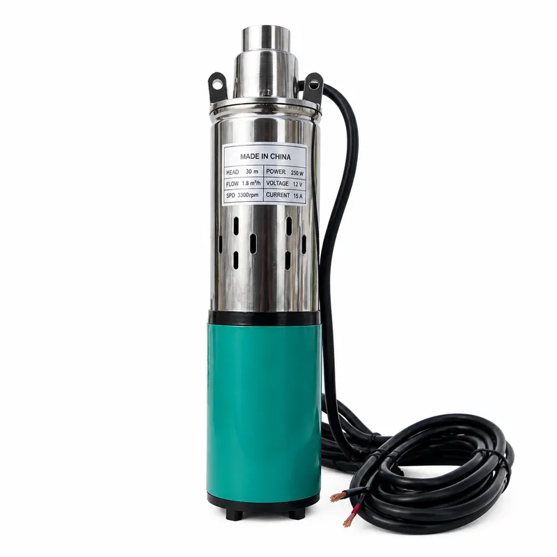 12Vソーラー電源式水中スクリューポンプ。高圧DC水ポンプで - Solar Irrigation Pump 12V のレビューと価格