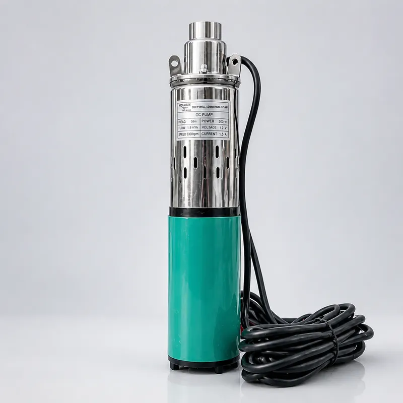 12Vソーラー電源式水中スクリューポンプ。高圧DC水ポンプで - Solar Irrigation Pump 12V のレビューと価格