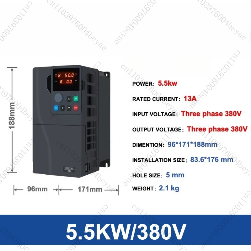 三相380V入力ソーラーポンプインバーター5.5kw可変周波 - Solar Pump Inverter 5.5Kw Three Phase のレビューと価格