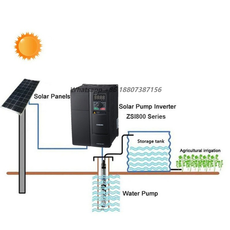5.5kwポンプシステムインバーター三相ソーラーVFDオフグ - Solar Pump Inverter 5.5Kw Three Phase のレビューと価格