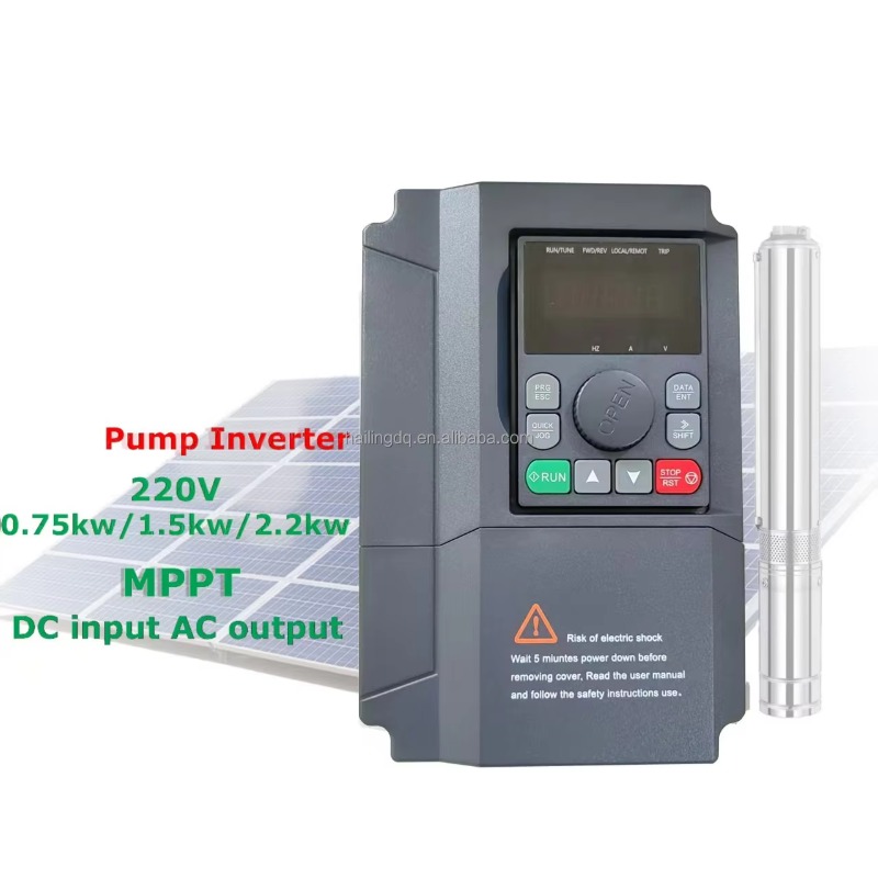 0.75KW 1.5KW 2.2KW 220V プロフェッシ - Mppt Solar Pump Controller 1.5Kw のレビューと価格