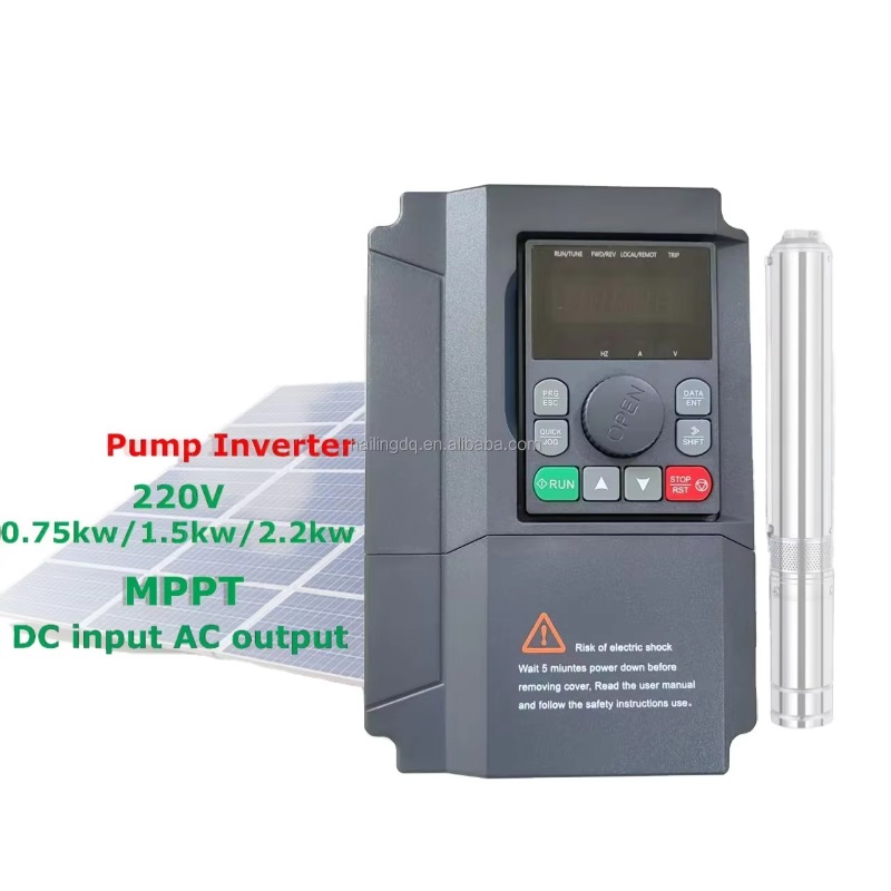 0.75KW 1.5KW 2.2KW 220V プロフェッシ - Mppt Solar Pump Controller 1.5Kw のレビューと価格