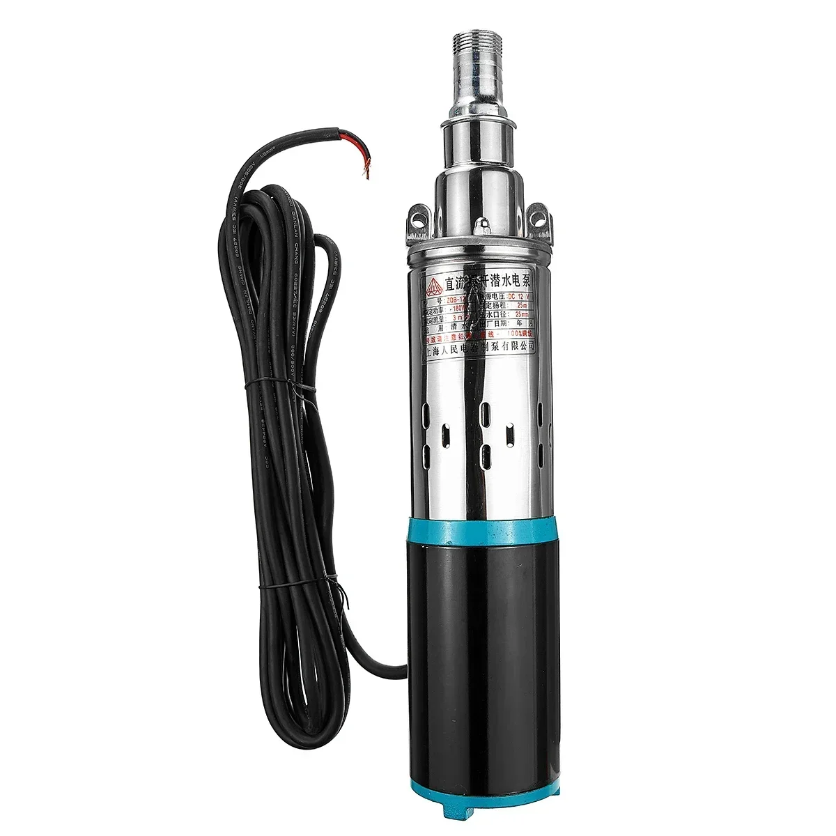 DC 12V/24V 高揚程25m ソーラー高圧深井戸ポンプ - Solar Irrigation Pump 12V のレビューと価格