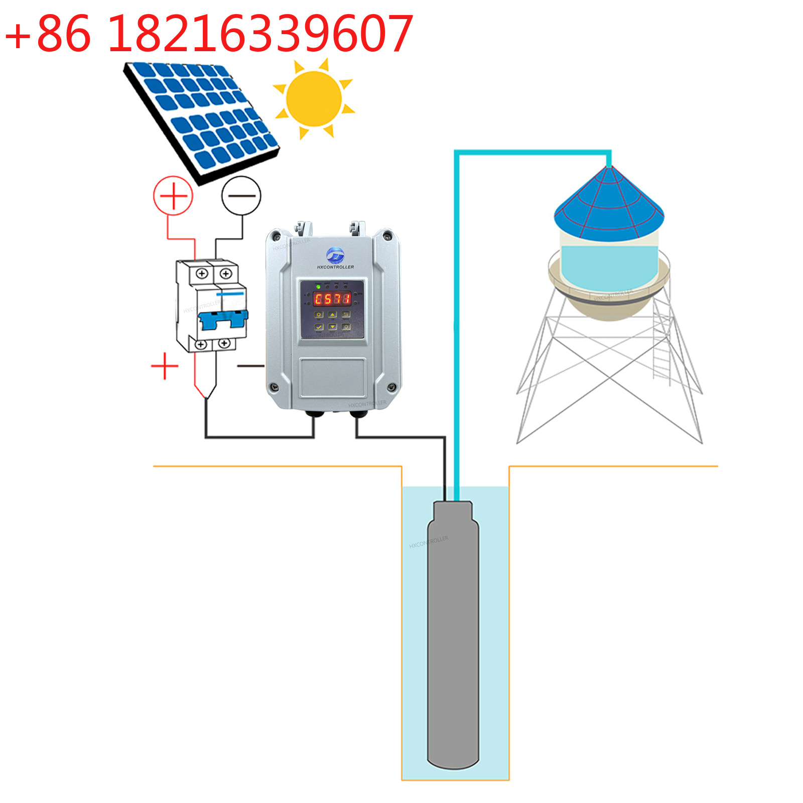 YAO MPPTソーラーウォーターポンプコントローラーDC  - Solar Pool Pump 48V Dc のレビューと価格