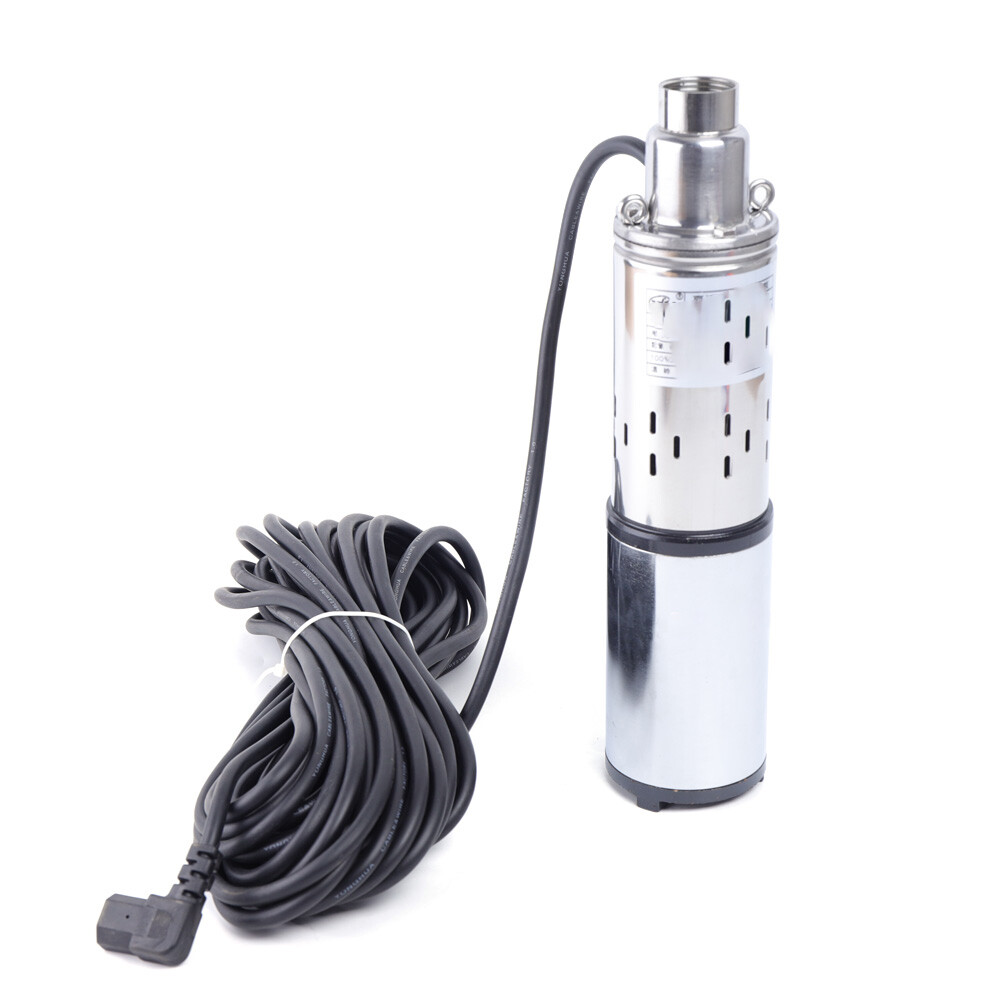 揚程40～60m、コード長17m、48V DCソーラーポンプ - Solar Water Pump 48V Submersible のレビューと価格